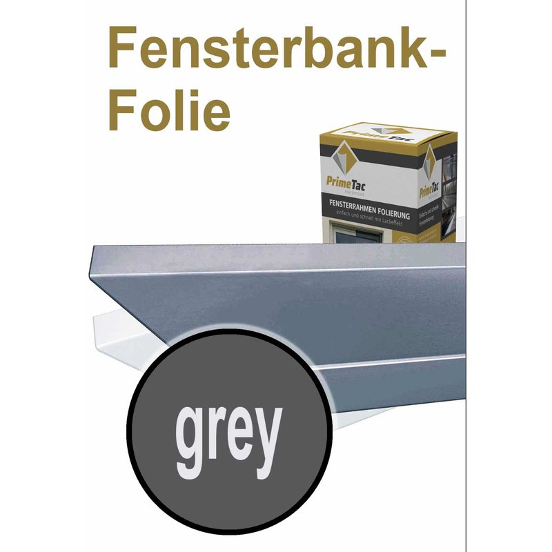 Fensterbank-Folie, grau 40x150cm, 18,36 €